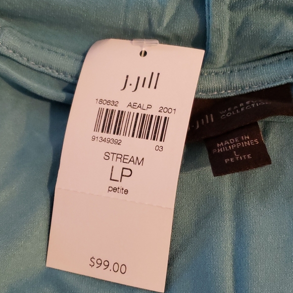 *HP 5.6.22* Beautiful NWT J Jill Two-Way Wearever Jacket LP - Picture 4 of 7